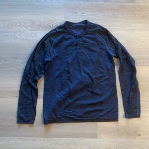 lululemon athletica Metal Vent Tech Long-Sleeve Henley Shirt